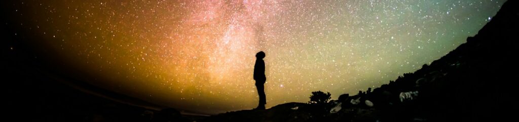 silhouette photography of person