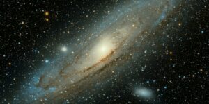 black hole galaxy illustration